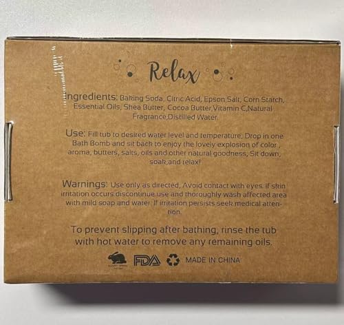 Bath Bombs Gift Set 12 PCS 2.8oz Organic Natural Essential Oils, Relax and Moisturize Skin, Luxury Spa Bomb Gifts for Girl, Mom, Kids, Wife, Birthday, Valentine's Day, Anniversary