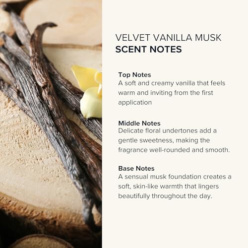 Anthology Vanilla Musk Roll on Perfume Oil 9 ML | Vanilla & Musk Notes | Long-lasting fragrance rollerball