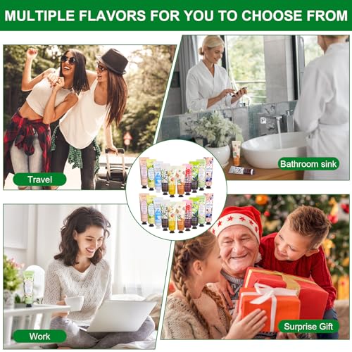 80 Pack Hand Cream Gift Set: Hand Lotion Travel Size, Teacher Appreciation Gifts, Hand Cream for Dry Cracked Hands, Mini Lotion Bulk, Small Gifts for Women Corworkers Nurse Birthday Party