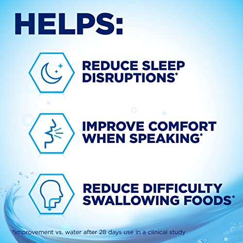 biotène Oral Rinse Mouthwash for Dry Mouth, Breath Freshener and Dry Mouth Treatment, Fresh Mint - 33.8 fl oz