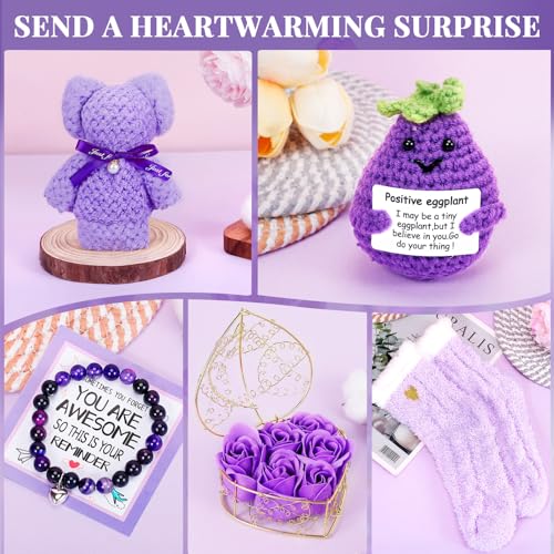 Birthday Gifts for Women Self Care Gifts Get Well Soon Gifts, Lavender Relaxing Spa Gifts Basket Care Package w/ Flannel Blanket 40 oz Tumbler, Unique Mothers Day Gifts for Mom Her Friend Sister Wife