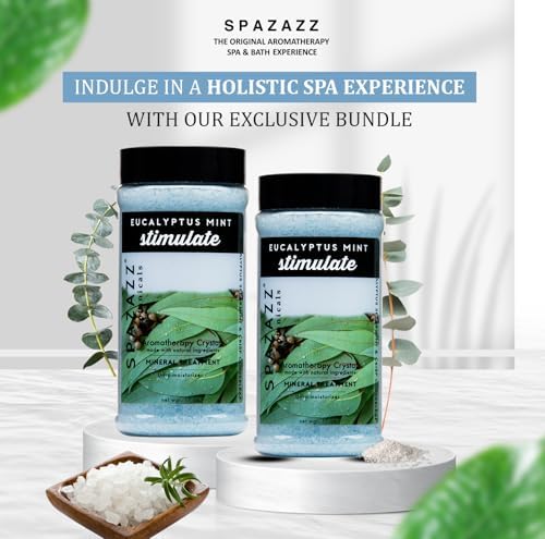 Spazazz Eucalyptus Mint Spa and Bath Crystals