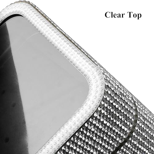 Nail Drill Bits Holder Rhinestone Case Box- 25 Holes Dustproof Portable Storage Box Efile Nail Bits Displayer Organizer Container for Manicure Tools