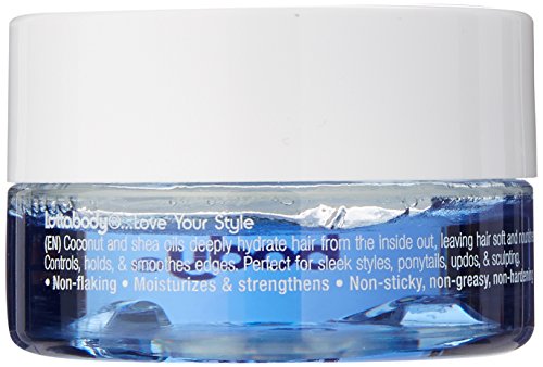 Lotta Body Coconut Shea Oils Control Me Edge Gel, 2.25 Ounce