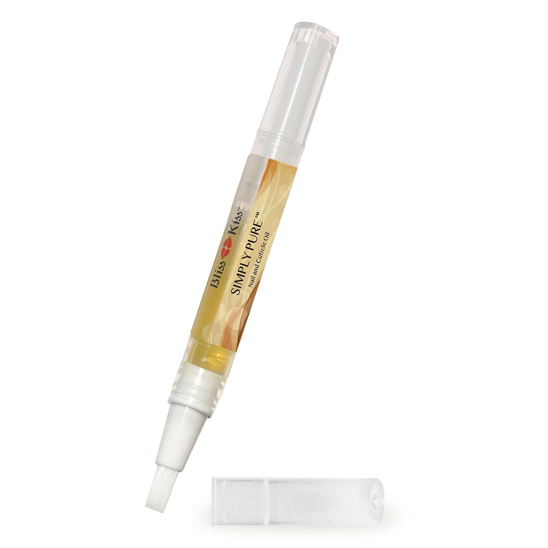 Bliss Kiss | 1 Vanilla Fragrance | Nail Oil Cuticle Pen W/Vitamin E & Jojoba?Nail Strengthener Nail Growth Serum For Brittle Pee