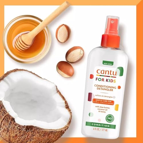 Cantu Care for Kids Conditioning Detangler, 6 Fluid Ounce