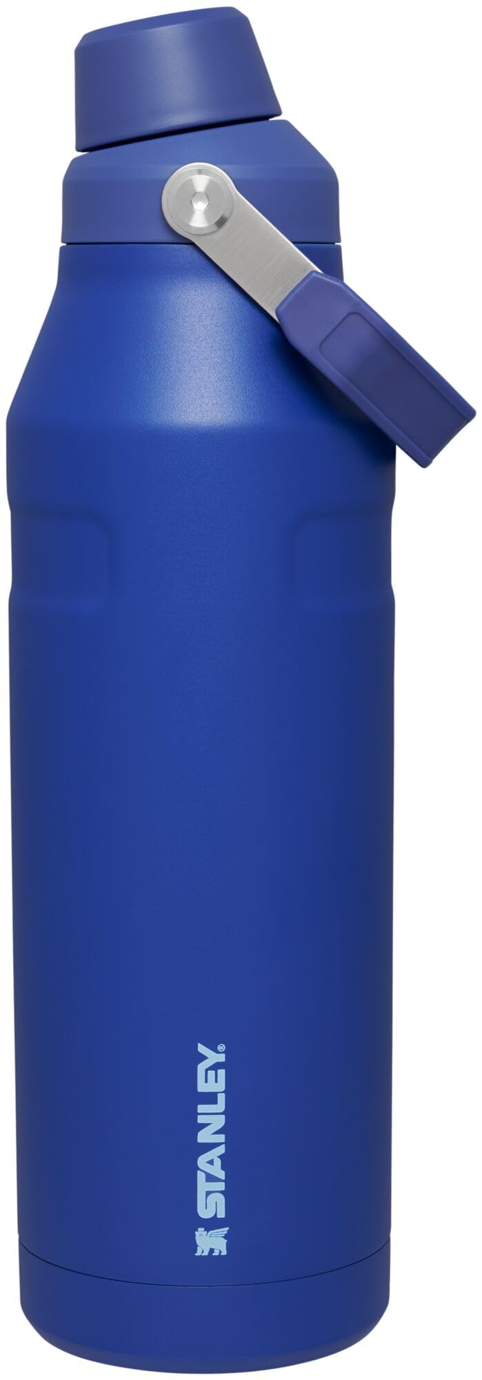Stanley IceFlow Fast Flow Water Bottle 50 OZ | Angled Spout Lid | Lightweight & Leakproof for Travel & Gym | Insulated Stainless Steel | BPA-Free | Lapis