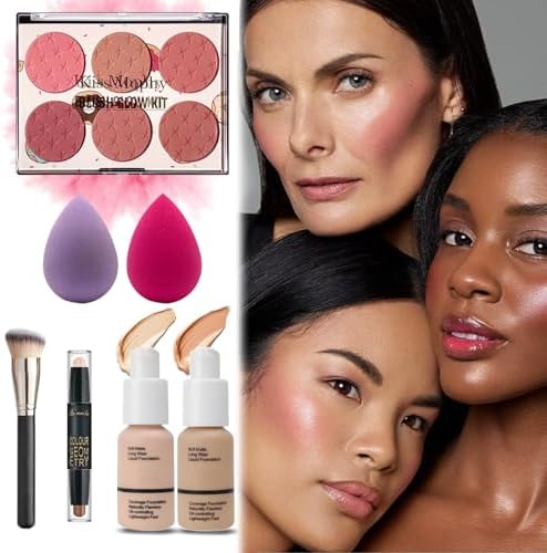 All in One Full Makeup Kit for Women, Makeup Set for Women&Beginner,Eyeshadow, Foundation, Lipsticks, Eyeliner, Mascara, Brow Soap Make Up Gift Set for Women Teen Makeup Kit For Girl (A2-02N)