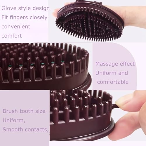 2PCS Brush MassageBrush, BodyRelaxation Meridian MassageBrush, Full Body Relaxation Comb, para Masajes, Full Body Relaxation Comb