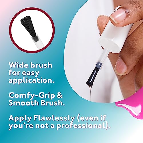 Eternal Nail Polish Set 5 Piece Kit: Long Lasting, Quick Dry and Cruelty Free. Made in USA - 0.46 Fluid Ounces Each (Tie Dye)