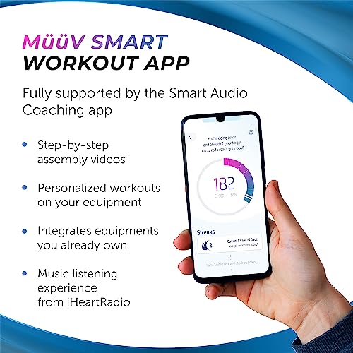 Stamina Fitness Trampoline - Exercise Trampoline with Smart Workout App - Indoor Trampoline Fitness Rebounder