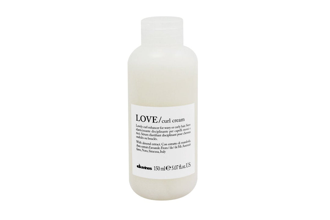 Davines Love Curl Cream, Weightless Curl Defining Leave-On Serum For Curly And Wavy Hair, Residue-Free Softness And Shine, 5.07