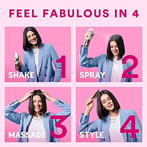 Batiste Dry Shampoo, Bare Fragrance, 6.73 fl. oz. PACK OF 6