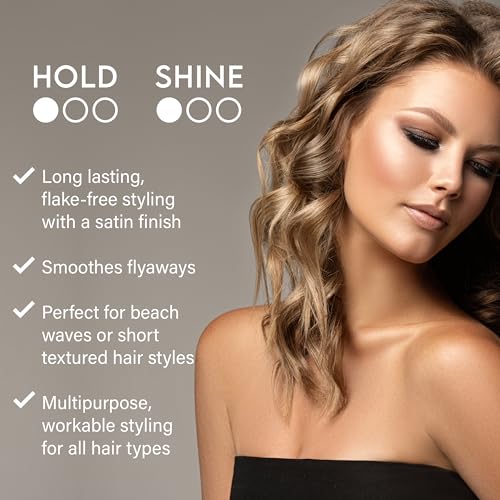 ALURAM Hair Styling Clay, Soft Satin Finish, Clean Beauty Haircare for All Hair Types, 3.4 Fl Oz