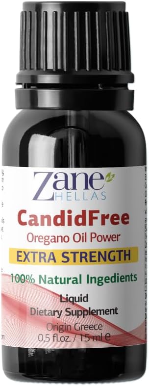 Zane Hellas Candidfree Liquid 100% Herbal Formula. Gut Health Support. Colon Health Support. Intestinal Flora Support. 0.5fl.oz - 15ml