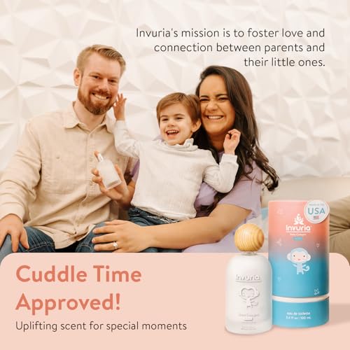 Afeto Baby Cologne | Alcohol-Free Cologne | For Boys & Girls | Baby Eau de Toilette | Newborn Perfume | 3.4 oz | 100 mL