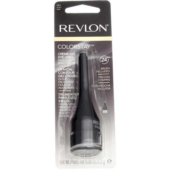 Revlon Colorstay Liner Creme Gel Eye Liner, Black [001], 0.08 Ounce