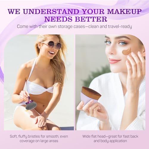 6 Colors Tattoo Cover Up Makeup with Brush – Waterproof Body and Leg Sleeve Foundation, Full Skin Coverage Bronzer & Scar Concealer Cosmetics (natural)