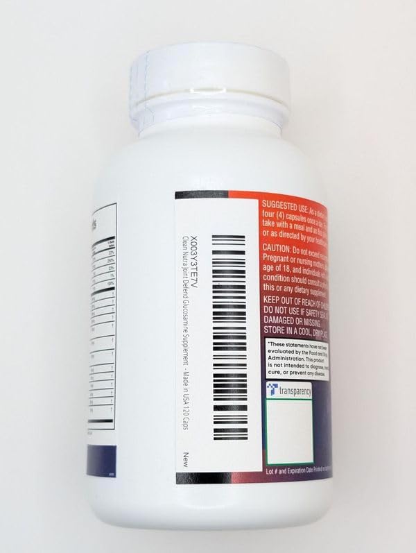 Clean Nutraceuticals Glucosamine Chondroitin MSM 1500mg with Turmeric Curcumin, Collagen, Hyaluronic Acid, Omega 3 – Joint Health Supplement for Men & Women – Joint Complex – 120 Count