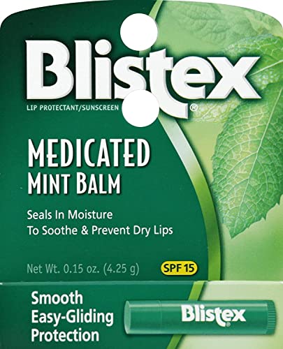 PACK OF 3 EACH BLISTEX MINT BALM .15OZ PT#4138822031