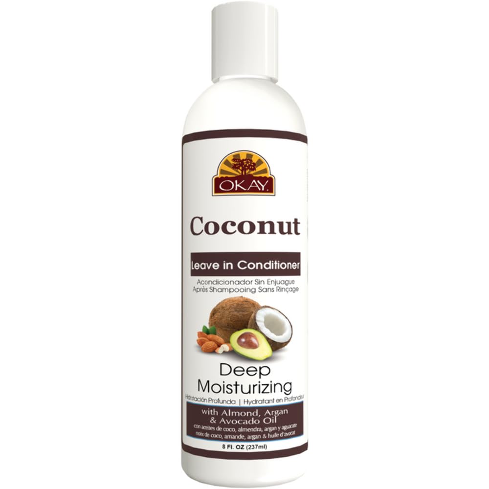 Okay Coconut Oil Deep Moisturizing Leave-In Conditioner 8Oz / 237Ml (12/Cs)
