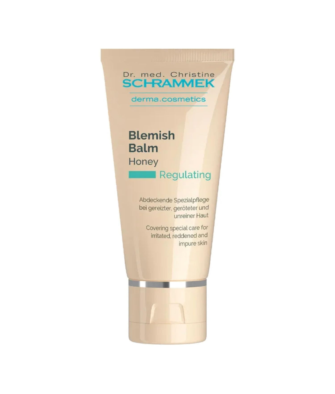 Schrammek Blemish Balm Honey (1.4 fl oz) - Covering Care for Irritated, Reddened & Impure Skin - BB Cream - Tinted Face Moisturizer - Skin Care - Dr