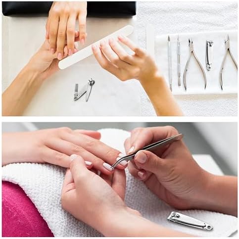 Nail Clippers with File Bulk - 24 Pack Multipack for Women & Men, Swing-Out Nail Cleaner, 2.36-Inch Fingernail Clippers Attached Filer, Durable Small Mini Clippers Bulk (24 Count)