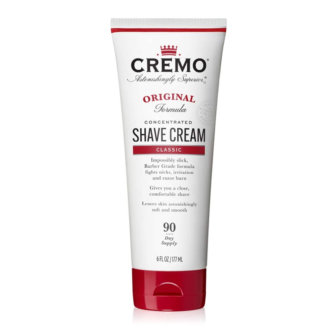 Cremo Barber Grade Original Shave Cream, Astonishingly Superior Ultra-Slick Shaving Cream For Men, Fights Nicks, Cuts And Razor
