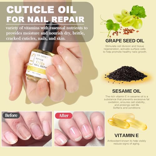 Gel Nail Polish Remover - Quick Gel Polish Remover for Nails in 3-5 Minutes, Gel Nail Remover Kit with Nail Cuticle Oil and Latex Tape, Easy Gel Remover removedor de esmalte gel