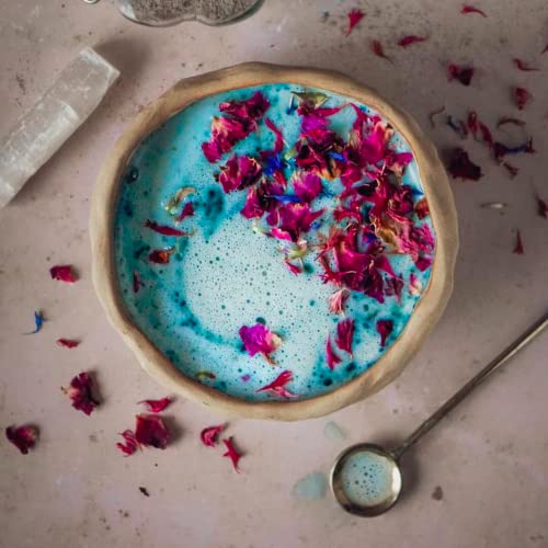 Anima Mundi Apothecary Butterfly Pea Flower Powder - Blue Healer - Use As an Organic Food Coloring or to Make Blue Butterfly Pea Flower Tea - May Support Healthy Skin & Nails (4.5 oz)