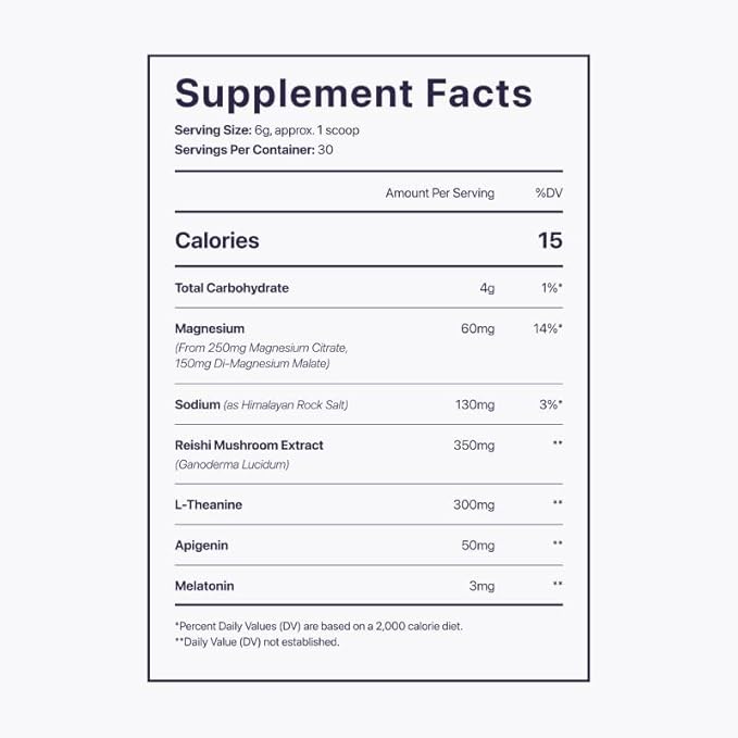 Beam Dream Sleep Powder, Sleep Aid, Sleep Aids for Adults, Contains Magnesium, Melatonin, L Theanine, Apigenin, Natural Sleep Supplement, Vegan, Non GMO, 3rd Party Tested, 5 Servings, Sea Salt Caramel