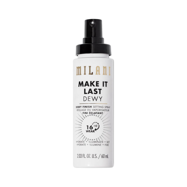 Milani Make It Dewy Setting Spray | 3-in-1 Hydrating & Illuminating Formula