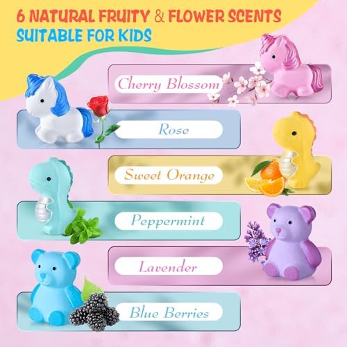 Bath Bombs for Kids, Organic Bubble Bath Kids Bath Bombs for Girls & Boys, Valentine Easter Christmas Basket Stuffers, Teen Girl Gifts Trendy Stuff, Party Favors