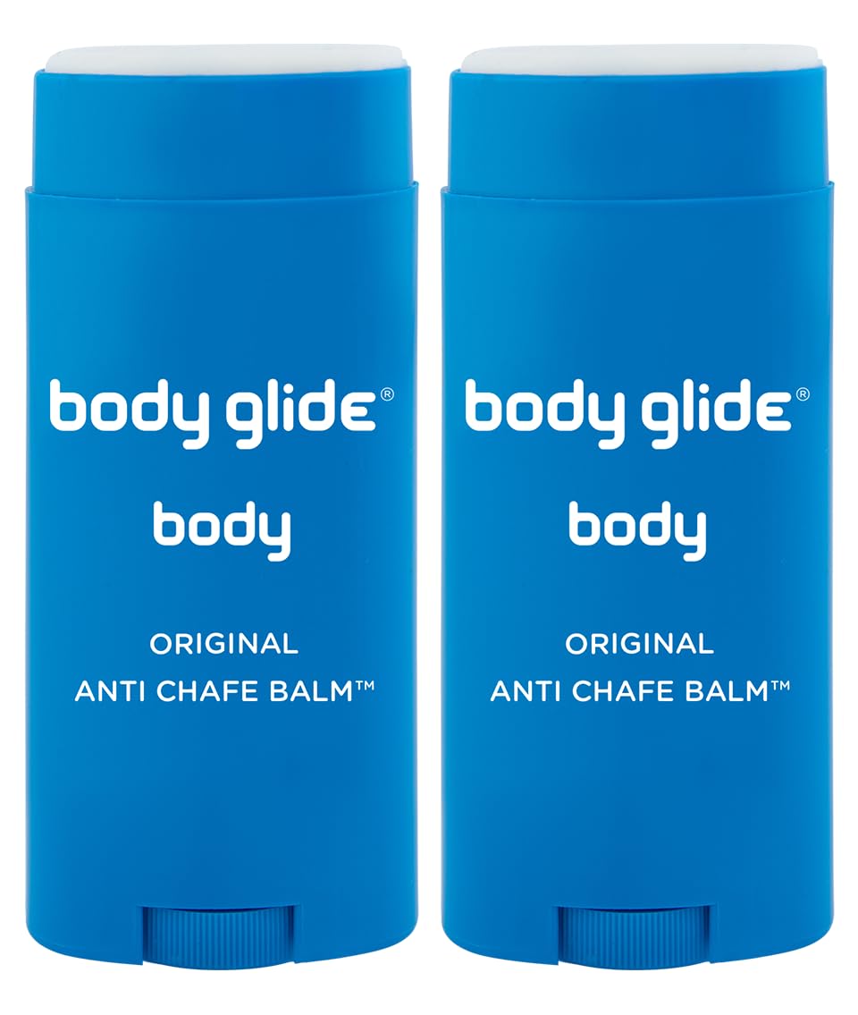 BodyGlide Original Anti Chafe Balm 2pk & Chamois Butt'r Original Anti-Chafe Cream Bundle