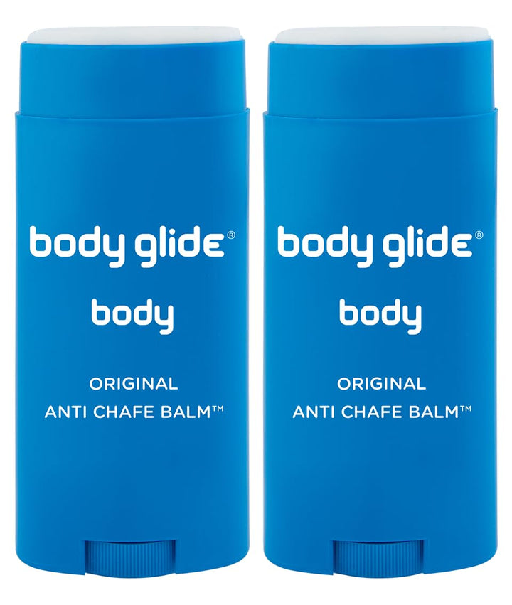 BodyGlide Original Anti Chafe Balm 2pk & Chamois Butt'r Original Anti-Chafe Cream Bundle