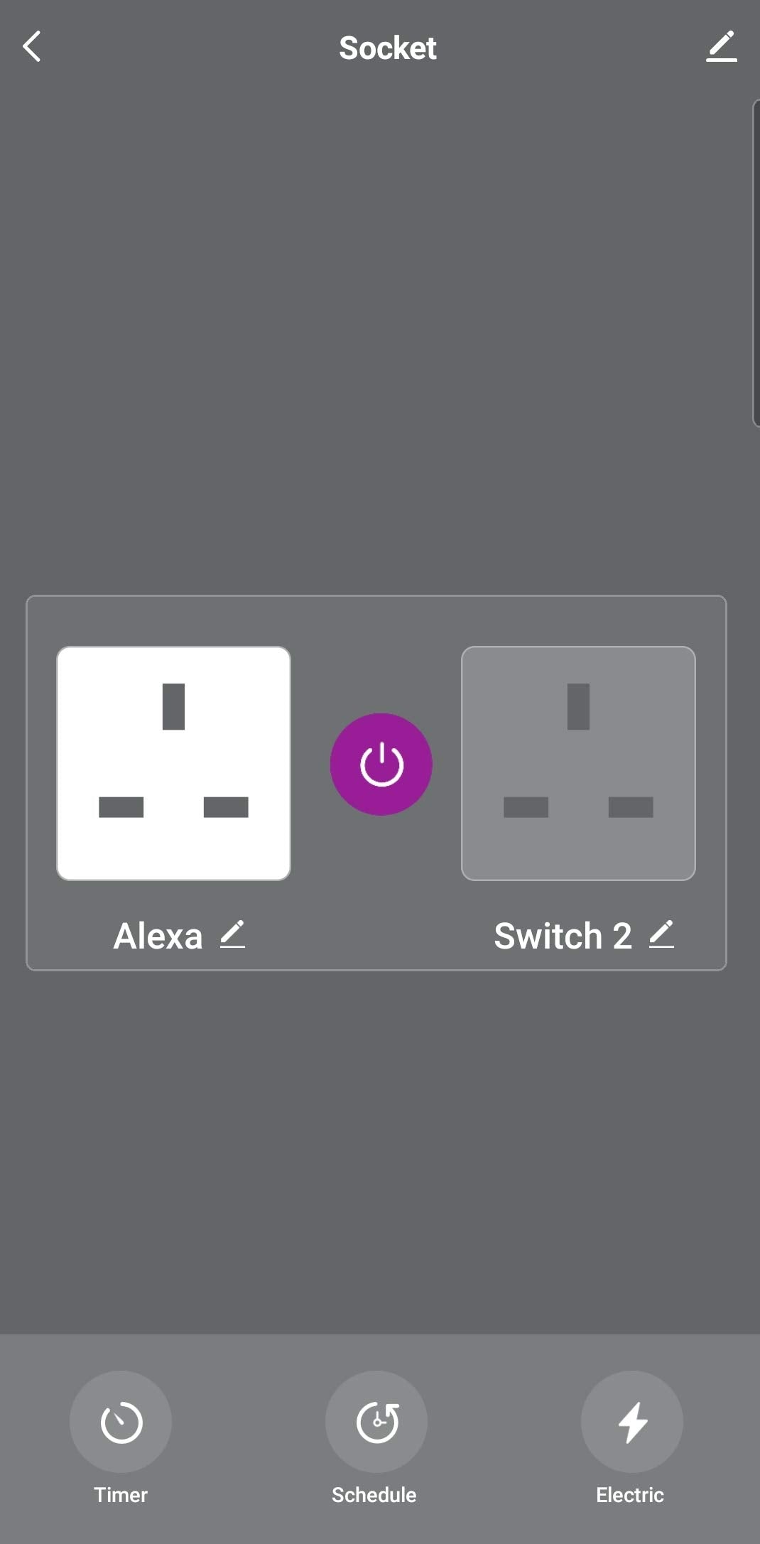 Knightsbridge CU9KW Smart Twin Socket - WiFi No hub Required, white, Curved Edge