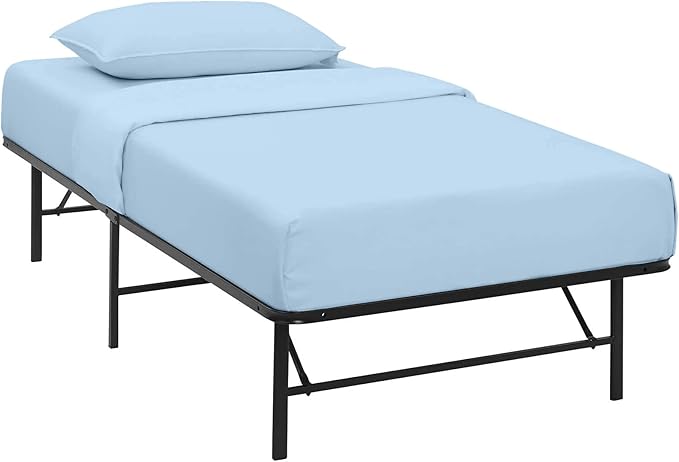 4 PC Cot Sheets 30x75, 100% Cotton Fitted Cot Sheet- Perfect for Narrow Twin/Rv Bunk/Camping Cot/Guest Bed Replacement, Sheets for Cot Bunk Bed-Fits Upto 6-8" Deep Mattress- Light Blue Solid