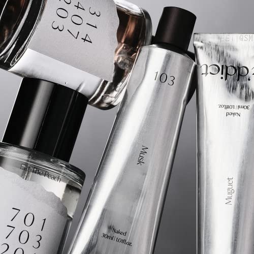 A'ddict Solid Perfume - Sandalwood 201, Woody & Leafy Scent for Men and Women, 1.01 fl.oz / 30ml, Alcohol-Free, Perfect for Travel