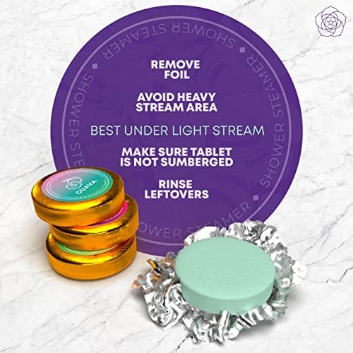 Aromatherapy Shower Steamers 15-Pack - Exotic Fruity Scents, Relaxing Spa Experience, Ideal Gift for Women & Men