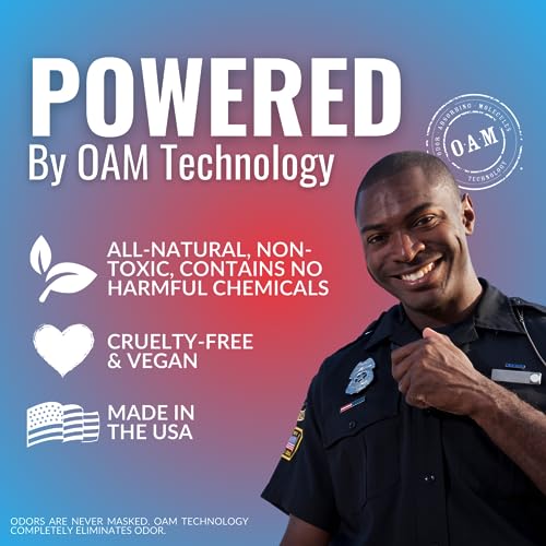 Arrest My Vest Military Grade Odor Eliminating Spray for Body Armor, Tactical Gear, and K9 Equipment. Safe on All Ballistic Vests, Fabrics, & Police Gear - Unscented - 1 Gallon Bottle