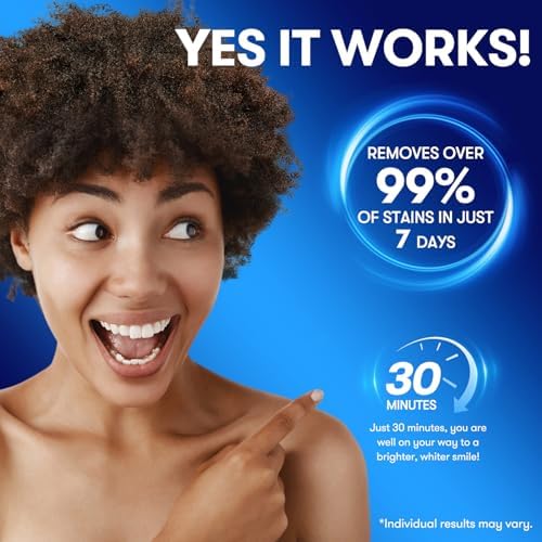 MySmile Teeth Whitening Strips 14 Treatments Kit, Hydroxyapatite-Infuse White Strips, Non-Sensitive Teeth Whitening with Soothing Natural Ingredients, Enamel-Safe, Residue-Free, Non-Slip(28 Count)