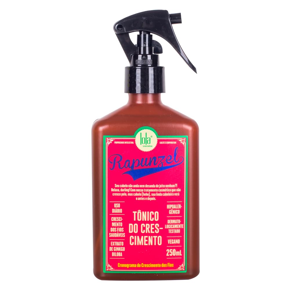 Lola From Rio – Rapunzel Hair Tonic Spray for Women – Hair Strengthening Treatment – Thickening Spray for Fine Hair – Supports Fuller, Healthier-Looking Hair – 8.45 fl oz