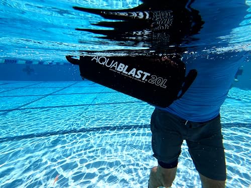 AquaBLAST Portable Fitness and Punching Bag, Water Exercise Equipment for Pools for a Total-Body, Low-Impact Workout, Pool Exercise Equipment, Sets Up in Seconds, Aquatic Exercise Equipment, 20 Liter