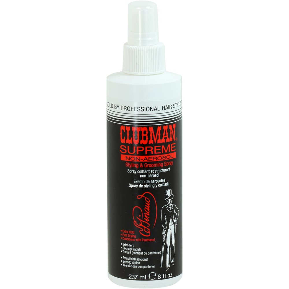 Clubman Supreme Non-Aerosol Hairspray, 8 Fl Oz