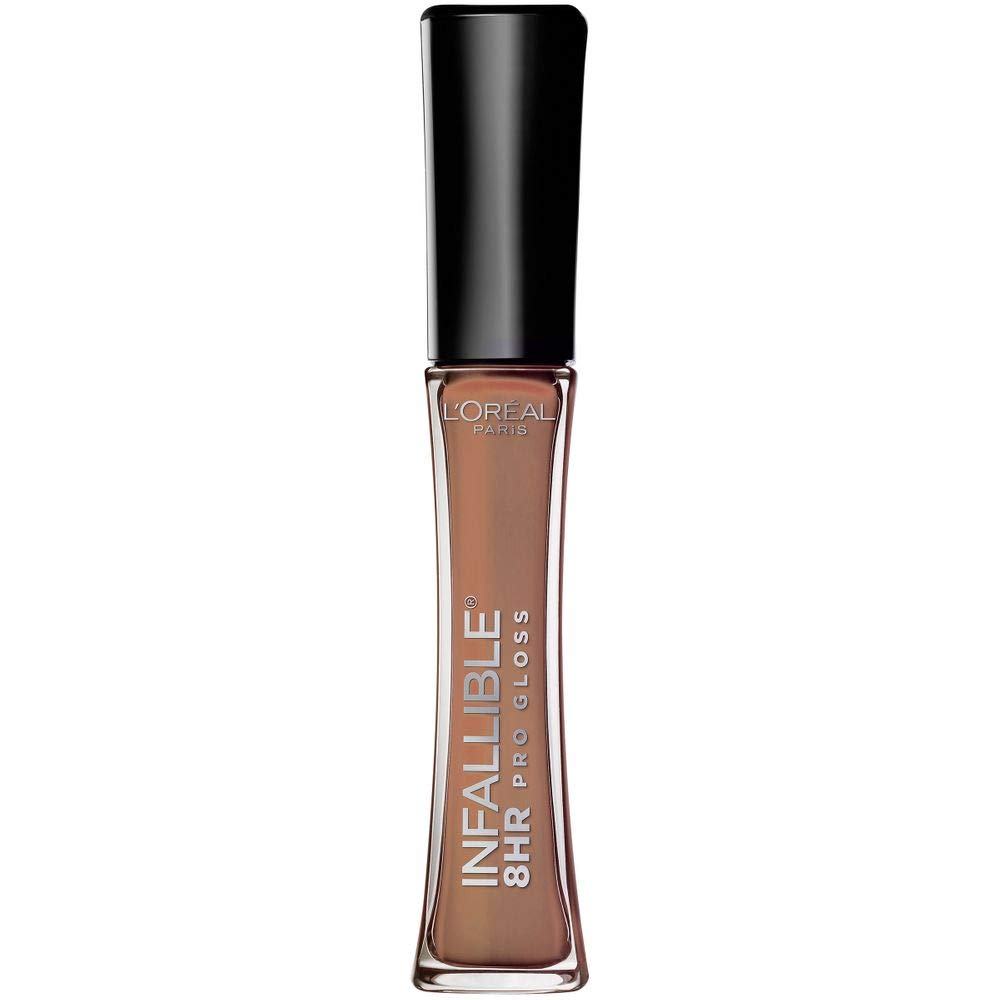 L’Oreal Paris Makeup Infallible 8 Hour Hydrating Lip Gloss, Dulce De Leche, 0.21 Fl Oz