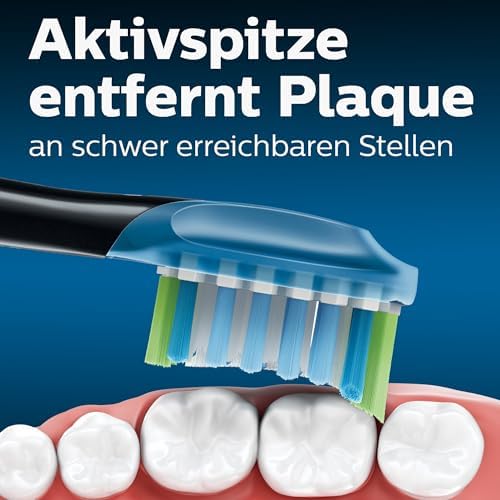 Philips Sonicare Premium Plaque Defence BrushSync Enabled Replacement brush Heads, 4pk Black - HX9044/33