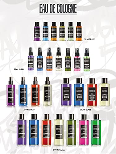 barber marmara Eau de Cologne Pump Spray Mens Graffiti After Shave Men's Fragrance Water Shaving Water Men Barber Men's Fragrances Body Spray Barbershop 400ml (400 ml, No22)