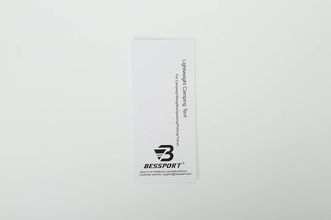 Bessport Camping Tent for 2-3 Person, Lightweight Backpacking Tent Waterproof Windproof Two Doors Easy Setup Double Layer Outdoor Tents for 3 to 4 Seasons, Suitable for Outdoor,Hiking,Camping