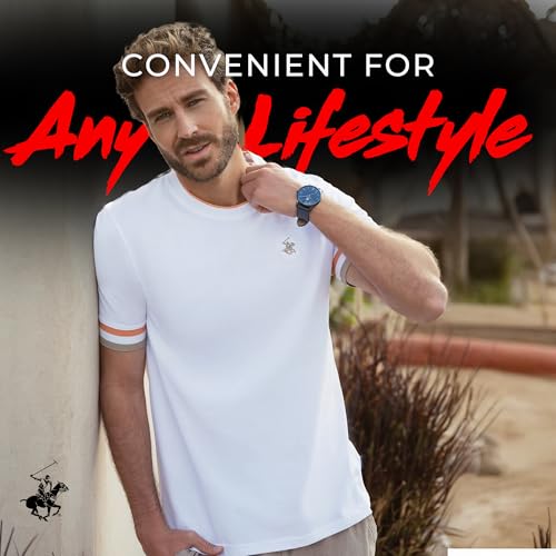 Beverly Hills Polo Club Sexy + Pheromones Alpha EDP Spray - Pheromone Cologne for Men with Natural Essential Oils, Long-Lasting Fresh Scent - Bergamot, Black Pepper & Vanilla Notes - 100ml