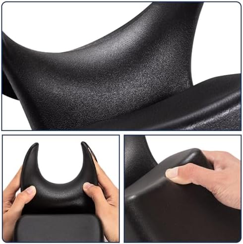 Udefineit Salon Shampoo Neck Rest Cushion, Non-Slip Silicon Shampoo Neck Rest for Sink, Comfortable Shampoo Bowl Neck Rest Pillow, Portable Neck Support for Salon Hairdressing Spa Washing Sink Basin